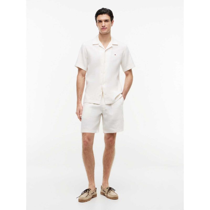 Tommy Hilfiger Dover Linen Blend 8" Inseam Chino Shorts image number 3